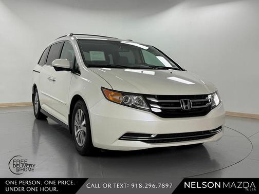 White 2017 Honda Odyssey EX-L