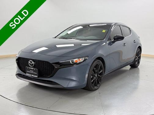 Polymetal Gray Metallic 2023 Mazda Mazda3 2.5 S Carbon Edition