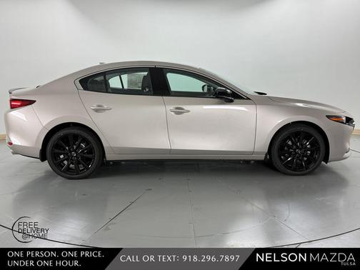 Platinum Quartz Metallic 2026 Mazda Mazda3 AWD w/Premium Package