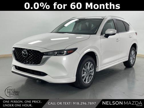 Rhodium White Metallic 2025 Mazda CX-5 2.5 S Select Package SUV