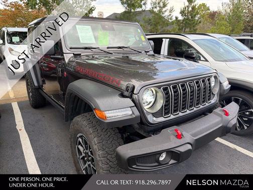 Granite Crystal Clearcoat Metallic 2025 Jeep Wrangler Rubicon