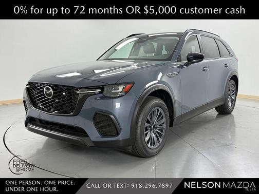 Polymetal Gray Metallic 2026 Mazda CX-70 PHEV SC