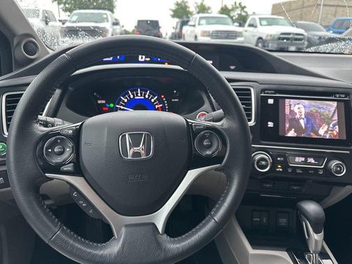 Silver 2014 Honda Civic EX-L
