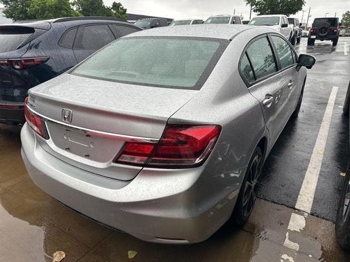 Silver 2014 Honda Civic EX-L