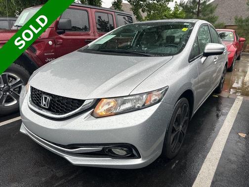 Silver 2014 Honda Civic EX-L