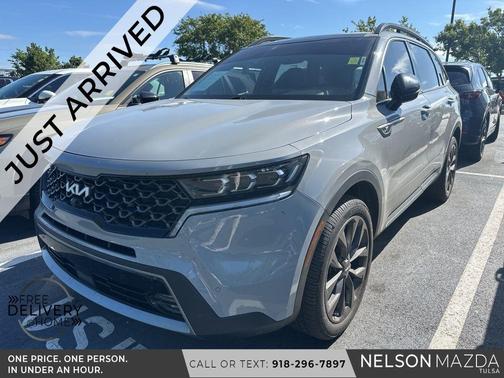 Wolf Gray 2022 Kia Sorento SX Prestige