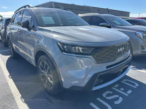 Wolf Gray 2022 Kia Sorento SX Prestige
