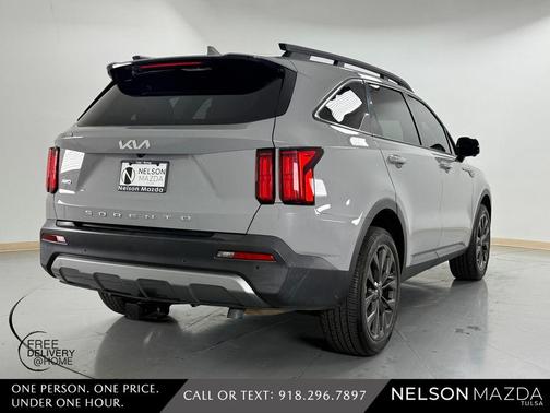 Wolf Gray 2022 Kia Sorento SX Prestige