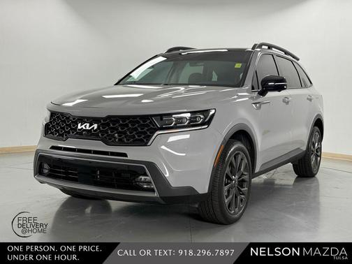 Wolf Gray 2022 Kia Sorento SX Prestige SUV