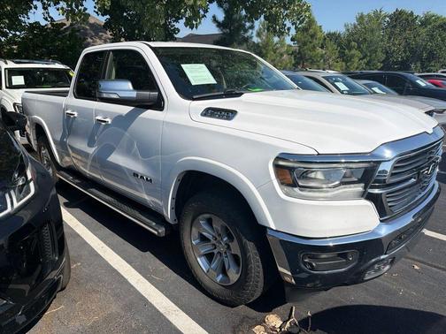 Bright White Clearcoat 2020 RAM 1500 Laramie