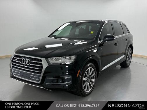 Night Black 2018 Audi Q7 3.0T Prestige