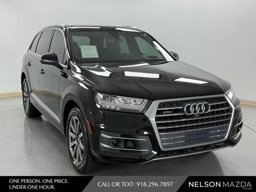 Night Black 2018 Audi Q7 3.0T Prestige