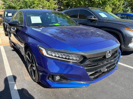Blue 2022 Honda Accord Sport 1.5T