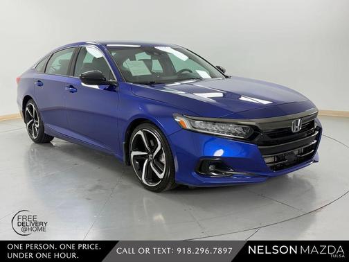 Blue 2022 Honda Accord Sport 1.5T