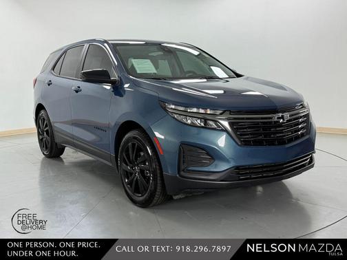 Lakeshore Blue Metallic 2024 Chevrolet Equinox LS