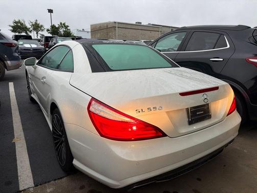White 2014 Mercedes-Benz SL-Class SL 550