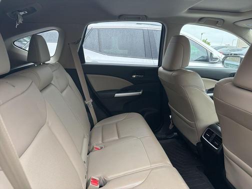 White 2015 Honda CR-V Touring