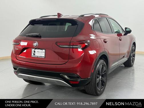 Cinnabar Metallic 2023 Buick Envision Essence