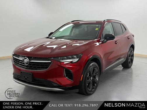 Cinnabar Metallic 2023 Buick Envision Essence