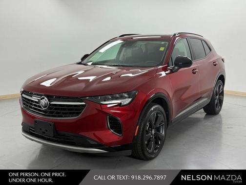 Cinnabar Metallic 2023 Buick Envision Essence