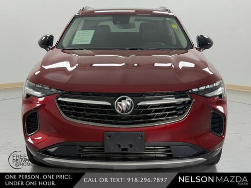 Cinnabar Metallic 2023 Buick Envision Essence