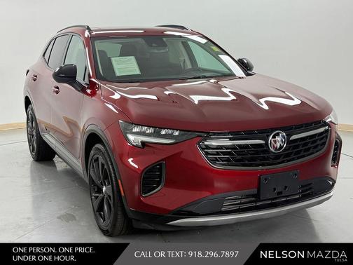 Cinnabar Metallic 2023 Buick Envision Essence
