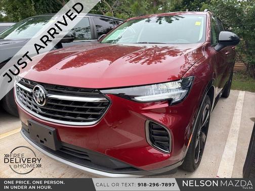 Cinnabar Metallic 2023 Buick Envision Essence