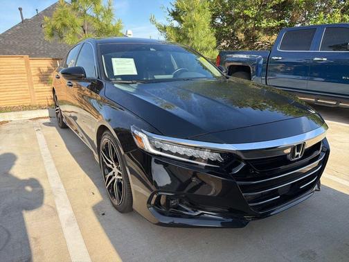 Black 2022 Honda Accord Touring 2.0T