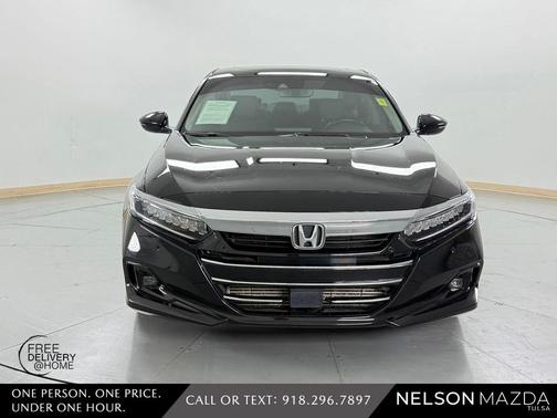 Black 2022 Honda Accord Touring 2.0T