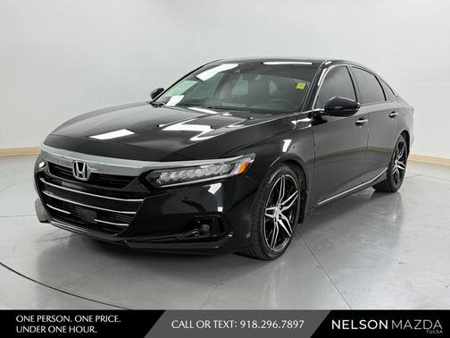 Black 2022 Honda Accord Touring 2.0T