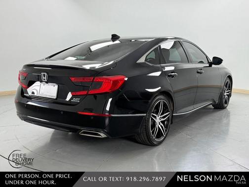 Black 2022 Honda Accord Touring 2.0T