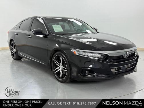 Black 2022 Honda Accord Touring 2.0T