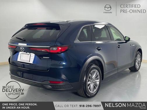 Deep Crystal Blue Mica 2025 Mazda CX-90 3.3 Turbo Preferred Package