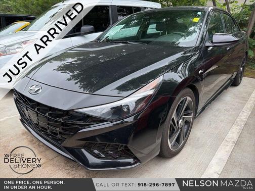 Phantom Black 2021 Hyundai ELANTRA N Line