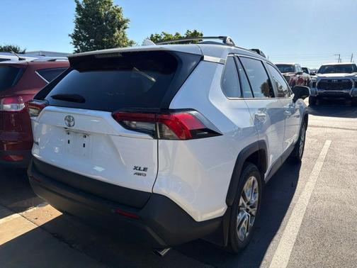 Super White 2019 Toyota RAV4 XLE Premium