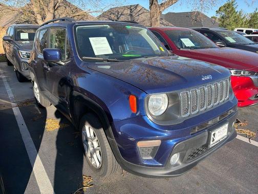 Jetset Blue Clearcoat 2019 Jeep Renegade Latitude