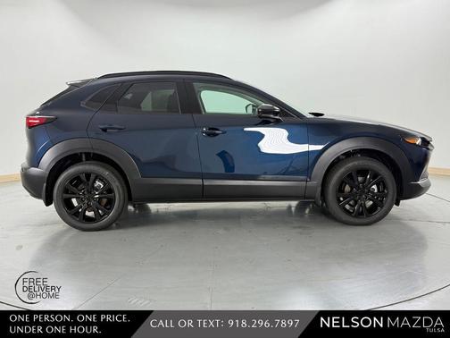 Deep Crystal Blue Mica 2026 Mazda CX-30 Premium Package