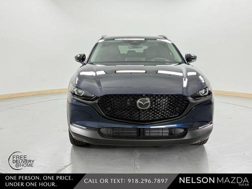 Deep Crystal Blue Mica 2026 Mazda CX-30 Premium Package