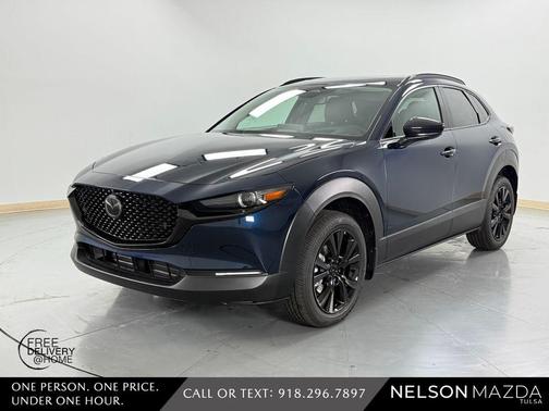 Deep Crystal Blue Mica 2026 Mazda CX-30 Premium Package