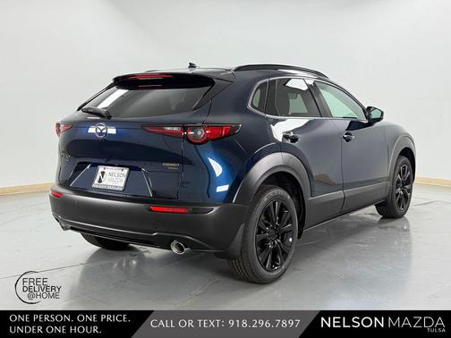 Deep Crystal Blue Mica 2026 Mazda CX-30 Premium Package
