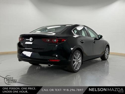 Jet Black Mica 2026 Mazda Mazda3 FWD w/Preferred Package