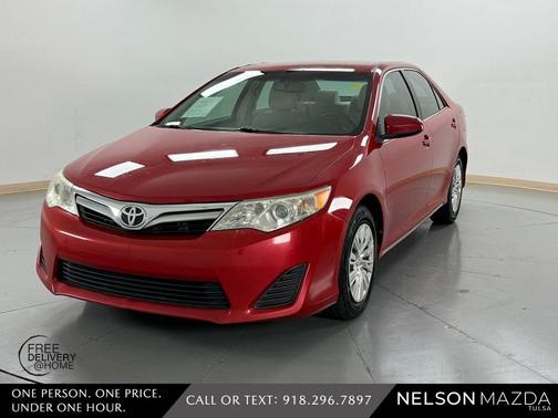 Barcelona Red Metallic 2013 Toyota Camry LE