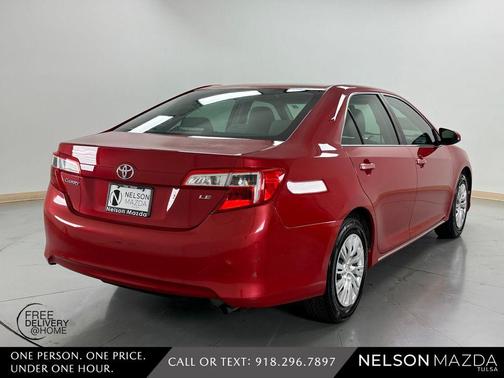 Barcelona Red Metallic 2013 Toyota Camry LE