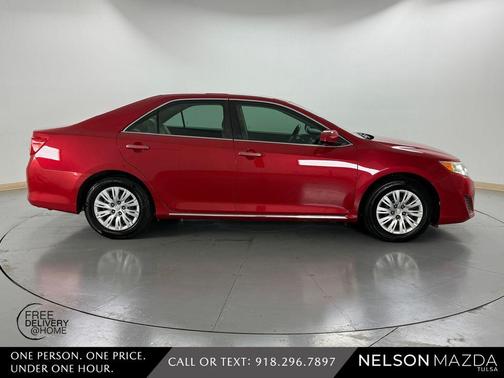 Barcelona Red Metallic 2013 Toyota Camry LE