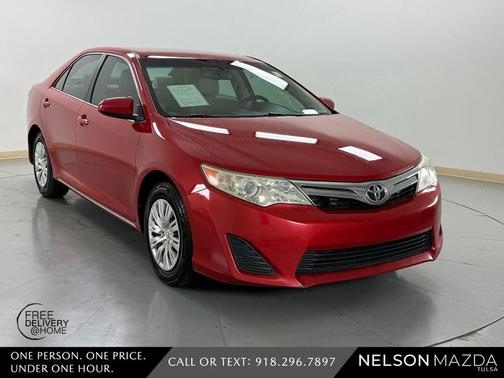 Barcelona Red Metallic 2013 Toyota Camry LE