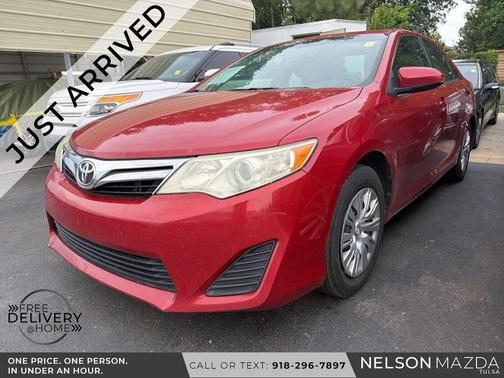 Barcelona Red Metallic 2013 Toyota Camry LE