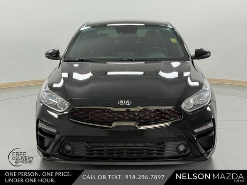 Aurora Black Pearl 2021 Kia Forte GT-Line