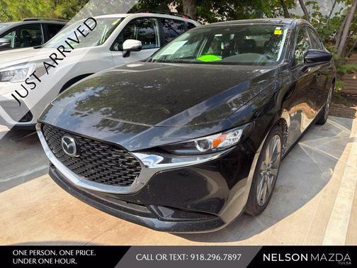 Jet Black Mica 2023 Mazda Mazda3 FWD w/Preferred Package