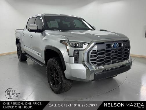 Celestial Silver Metallic 2022 Toyota Tundra Hybrid 1794 Edition