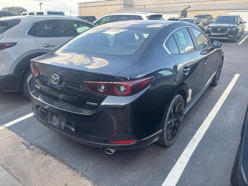 Jet Black Mica 2025 Mazda Mazda3 FWD w/Select Package